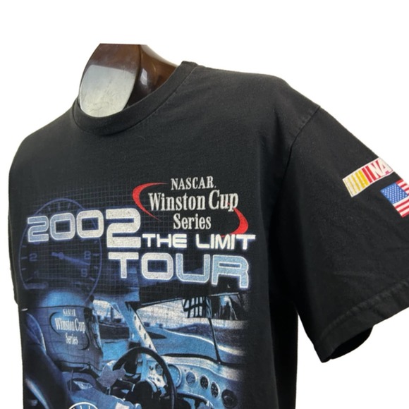 Y2K 2002 Nascar The Limit Tour Winston Cup T Shirt / Women’s Medium * - Picture 2 of 5